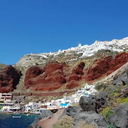 Felicitous Santorini Caldera Views Outdoor Hot Tub Sleeps 3 빌라
